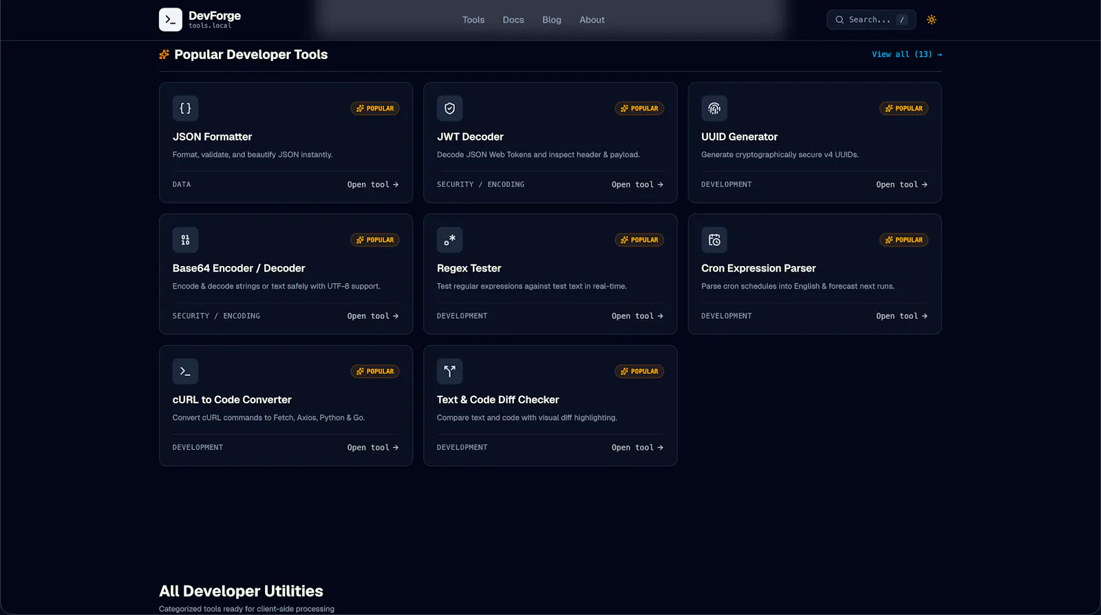 DevForge screenshot 3