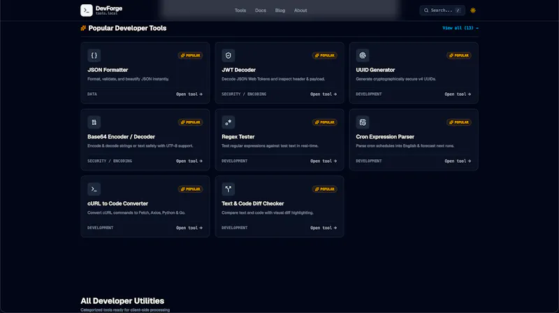 DevForge screenshot 3