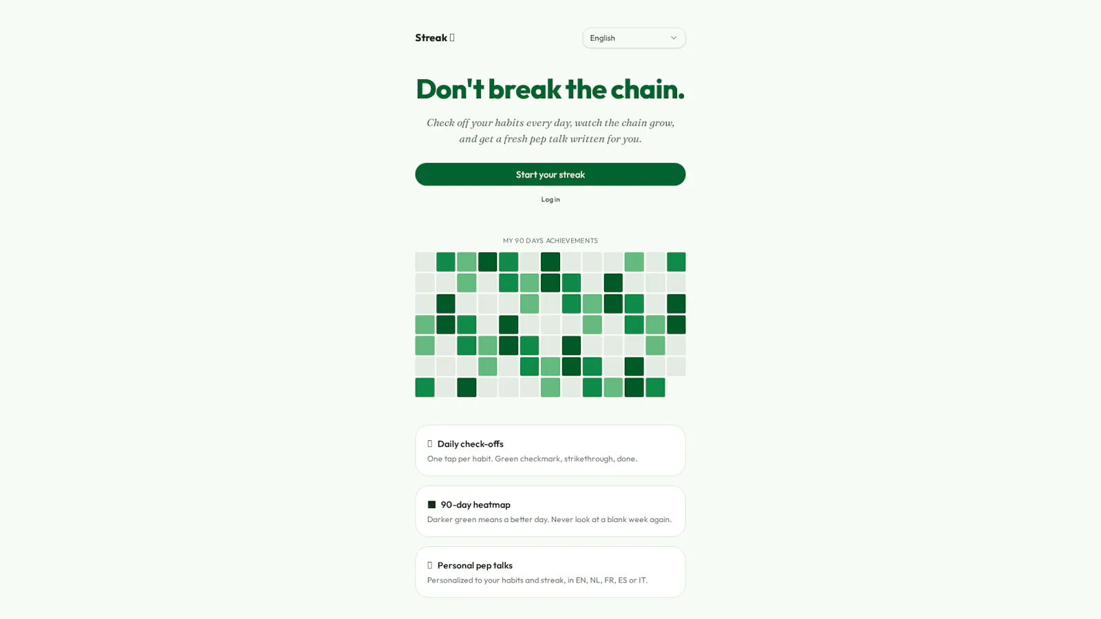 Streak —Social Habit Tracker screenshot 1