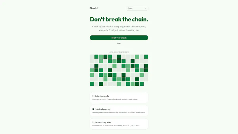 Streak —Social Habit Tracker screenshot 1