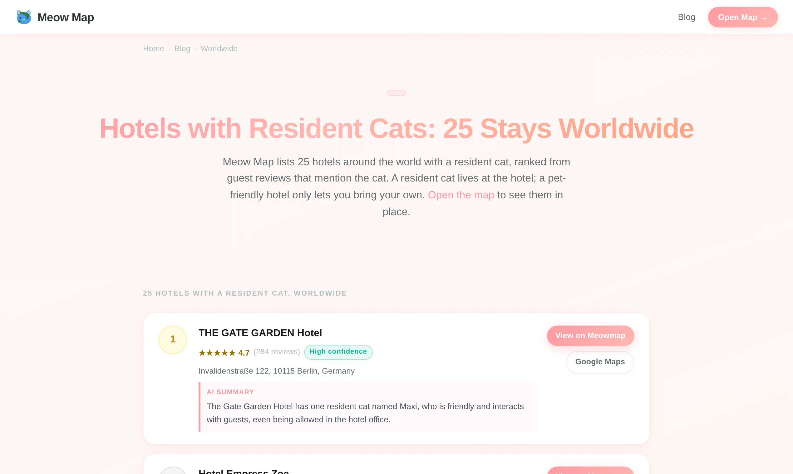 Meow Map gallery image