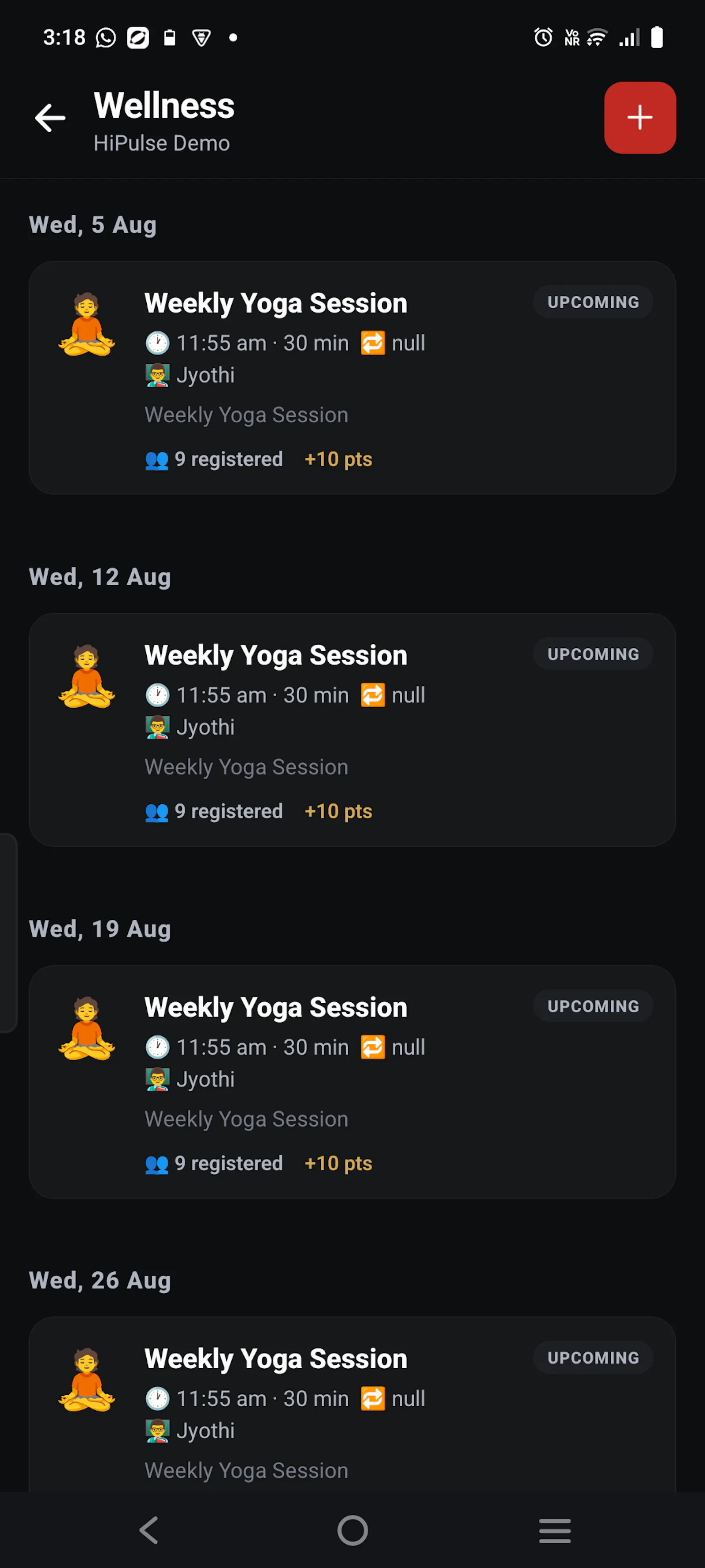 HiPulse screenshot 2