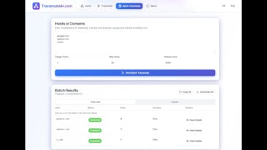 Traceroute AI Online free gallery image