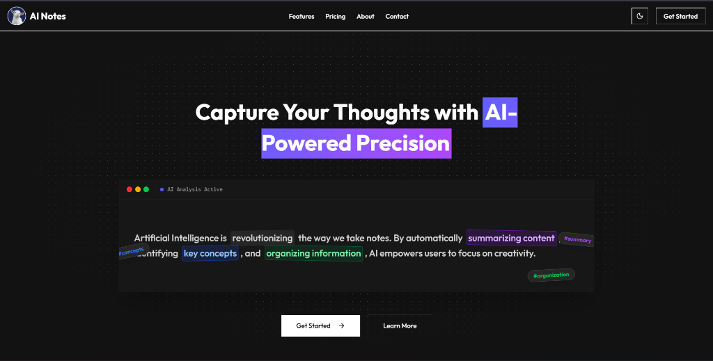 AI-Powered Notes Taker gallery image