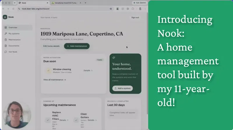 Nook screenshot 1 (video preview)