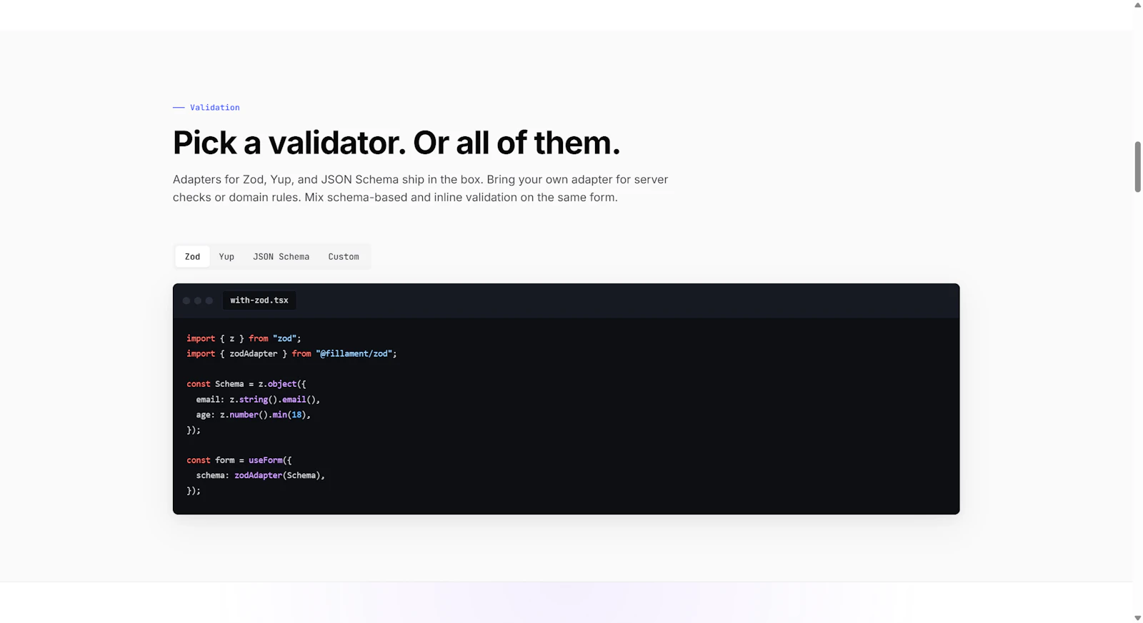 Fillament screenshot 2