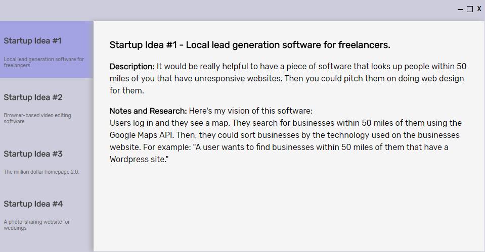 Startup Blueprints gallery image