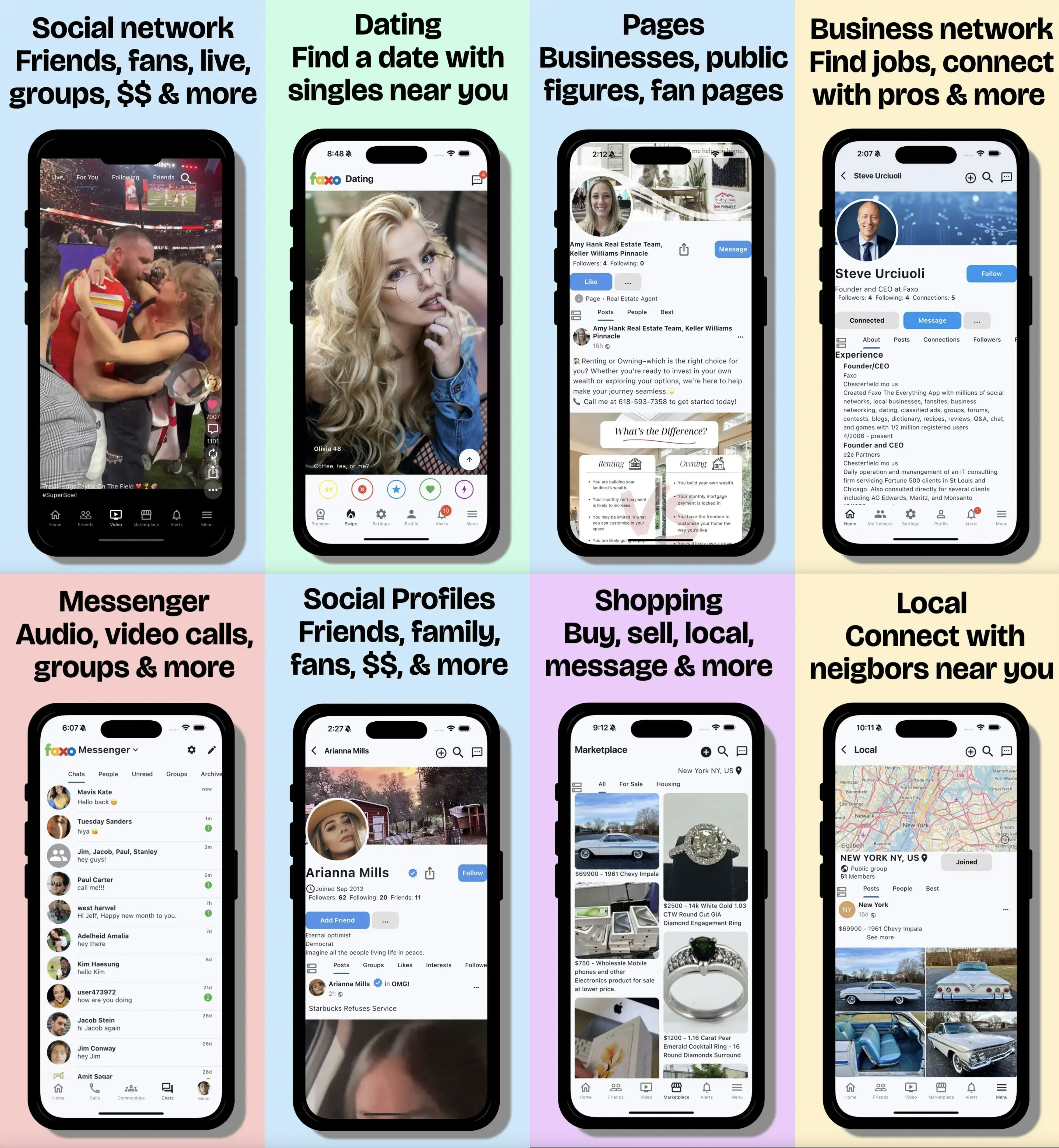 Faxo: Her şey uygulaması media 4