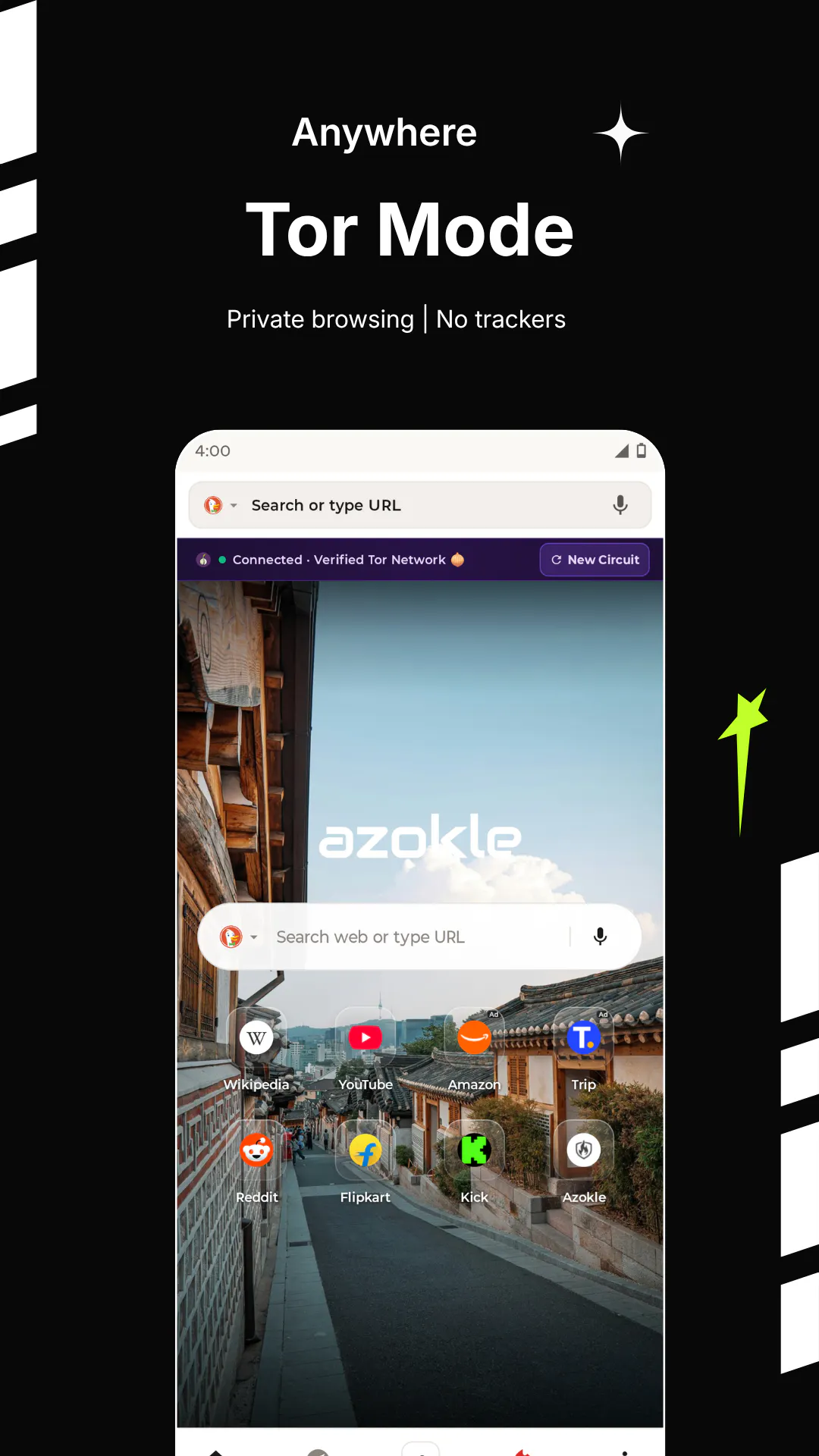 Azokle Search — Browser & Tor gallery image