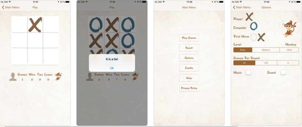 TIC TAC TOE application gallery image