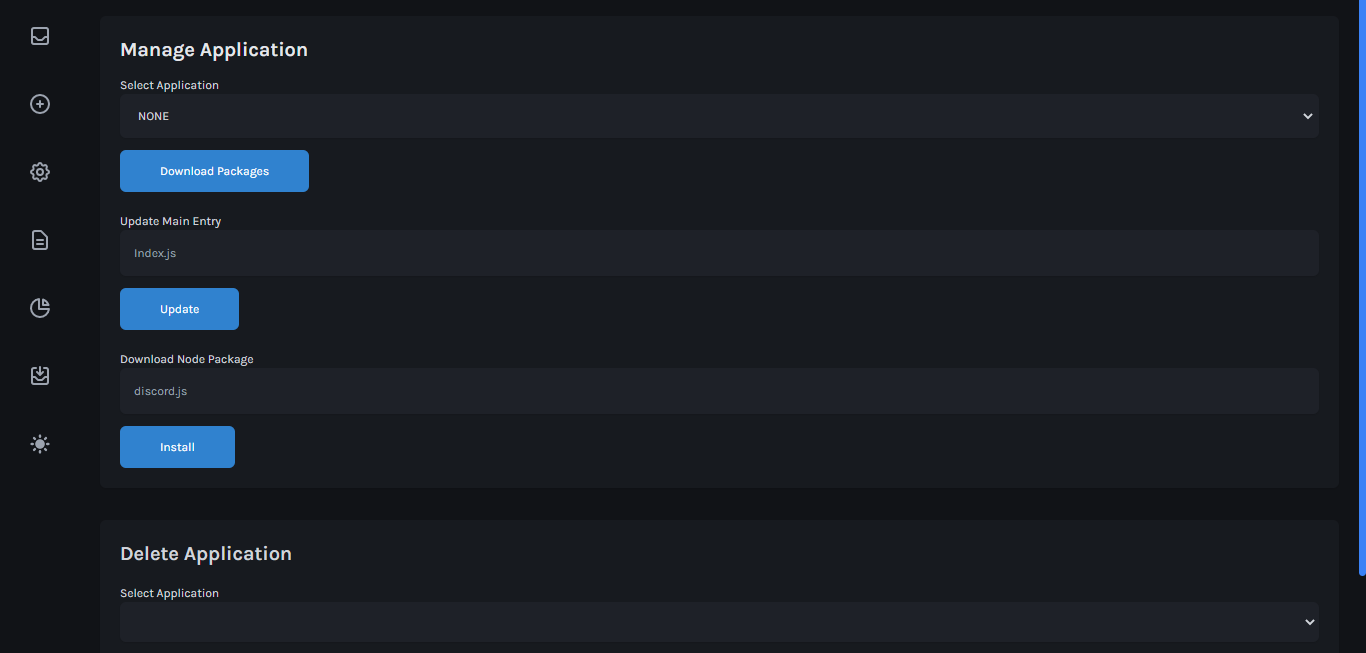 Discord Bot Panel gallery image