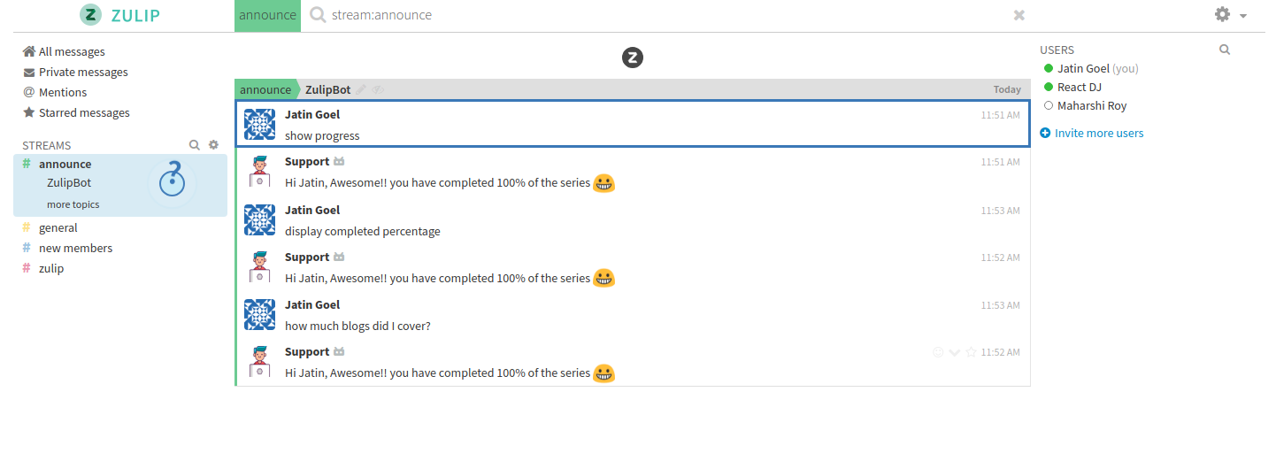 React DJ (Blog Management System) gallery image