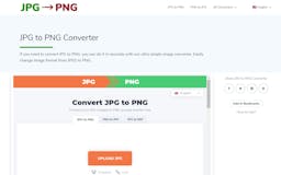 JPG to PNG Converter media 1