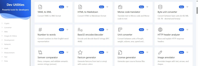 Dev Utilities screenshot 2