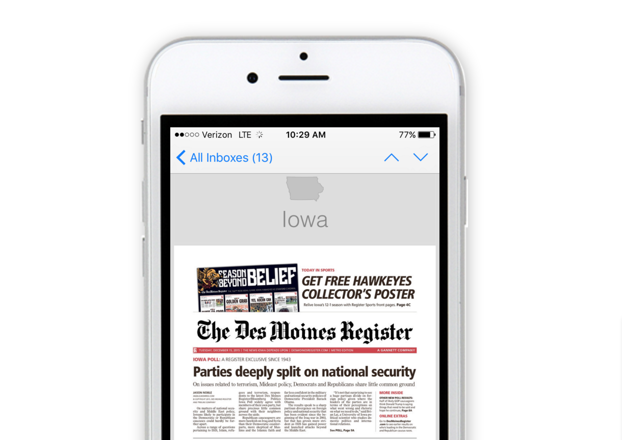 Above the Fold Primary gallery image