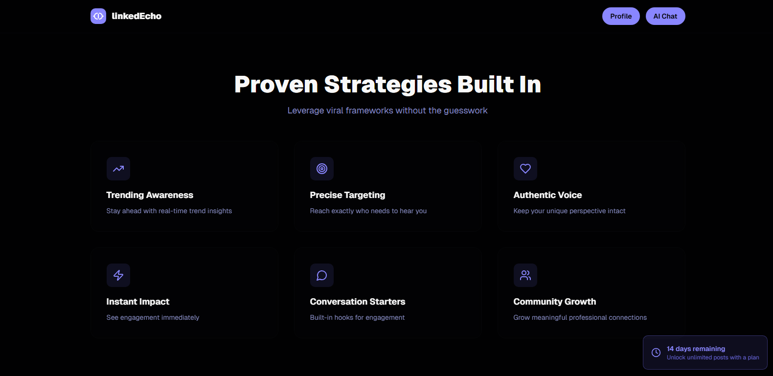 linkedEchoAi gallery image