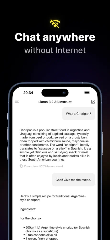 AI de bolsillo - En el dispositivo, fuera de línea y privado LLM media 2