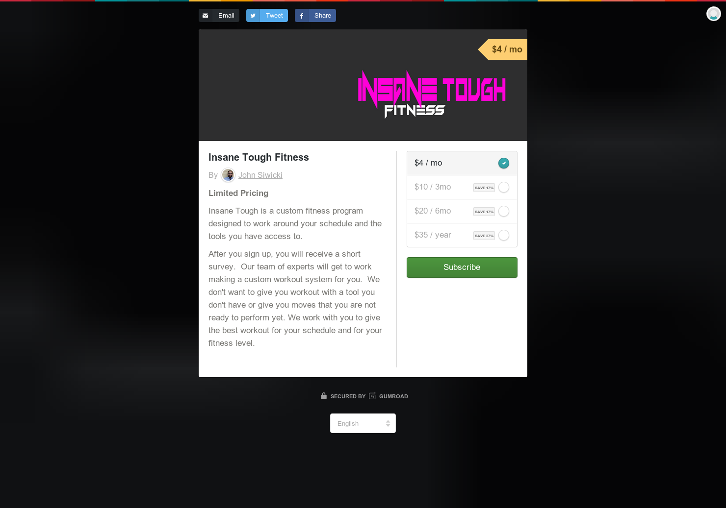 Insane Tough Fitness