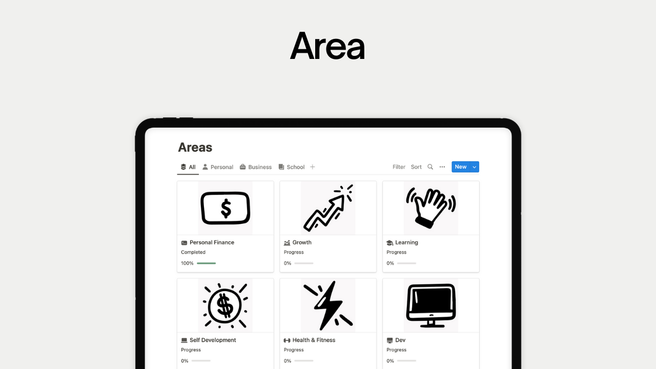 Notion Ultimate Second Brain gallery image