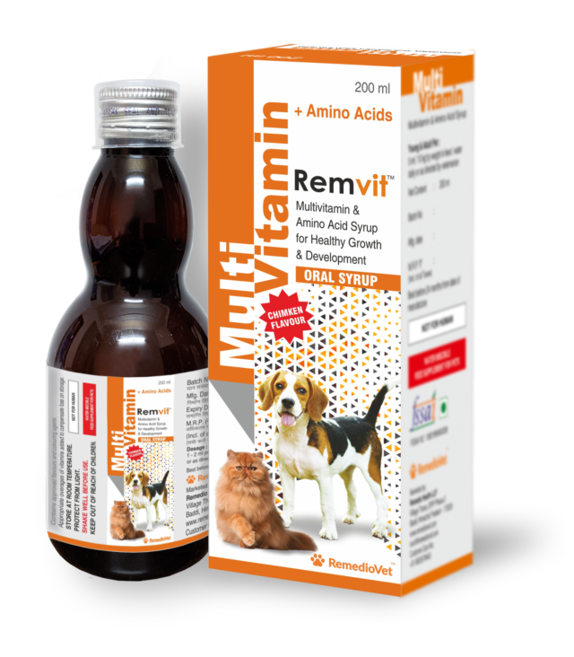 Multivitamin Syrup For Dogs & Cats