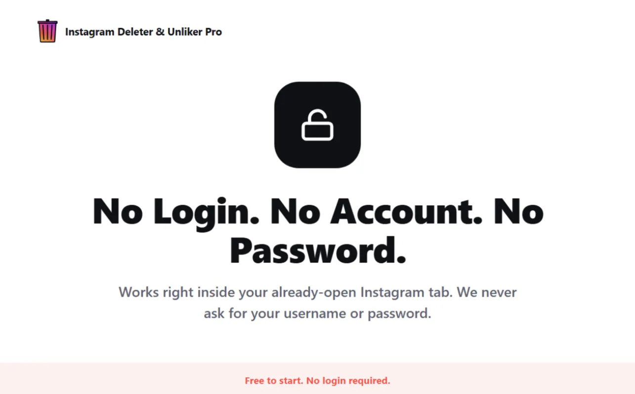Instagram Bulk Deleter & Unliker Pro gallery image