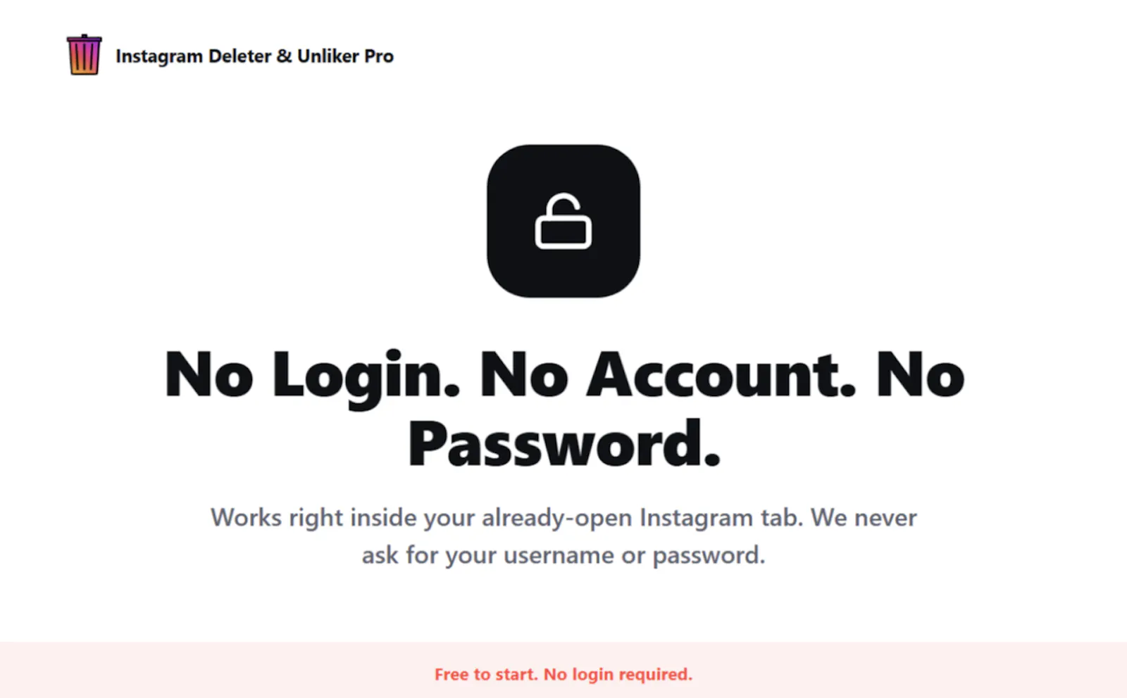 Instagram Bulk Deleter & Unliker Pro screenshot 2