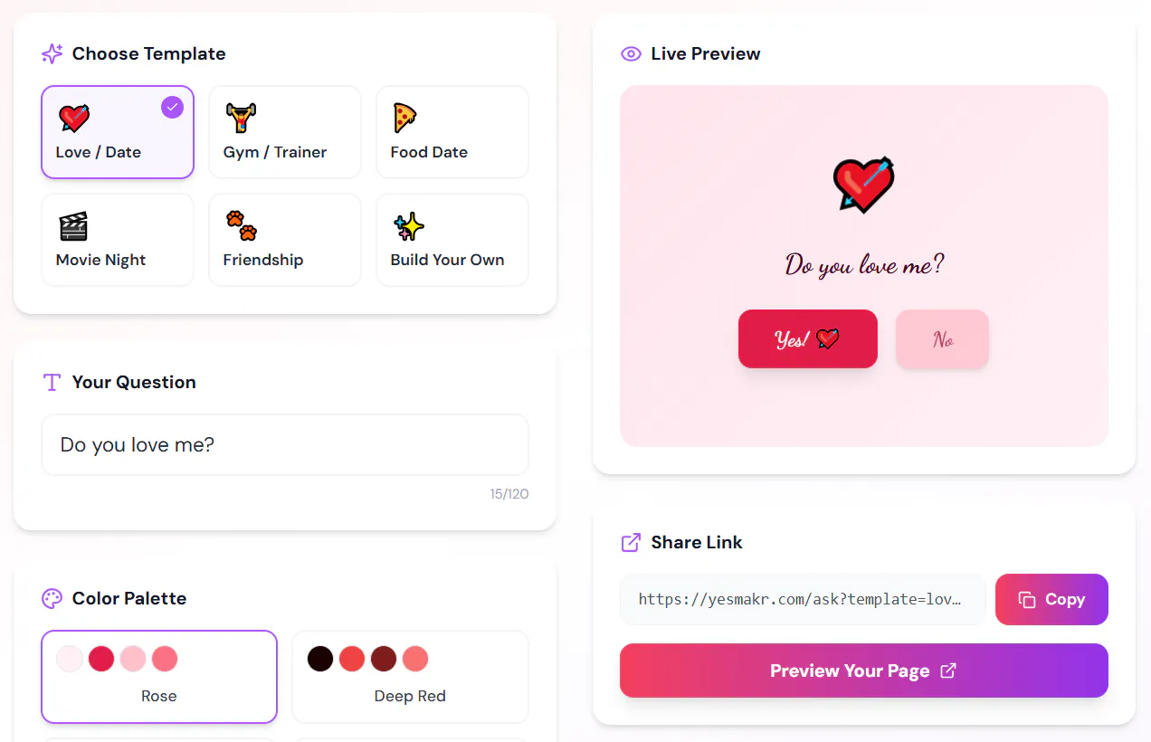 YesMakr — Fun Yes/No Questions gallery image