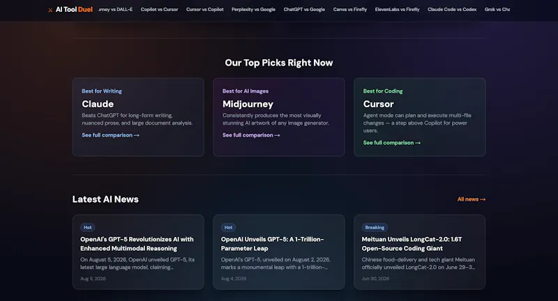 AI Tool Duel screenshot 2