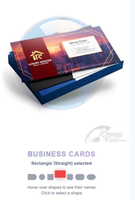 Premium Business Cards CheapFASTprinting logo