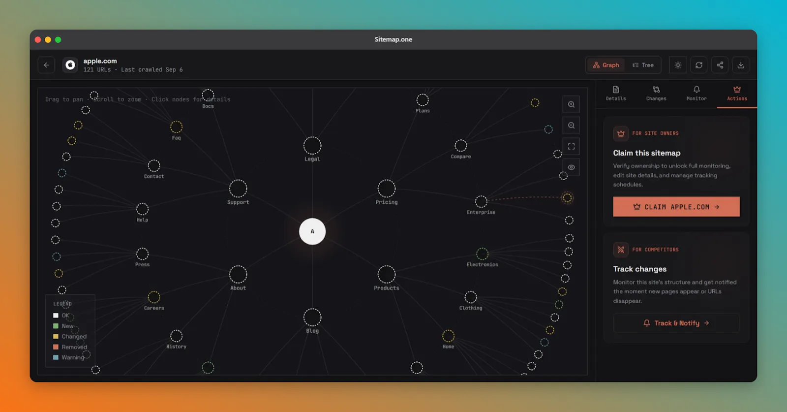 Sitemap.one screenshot 2