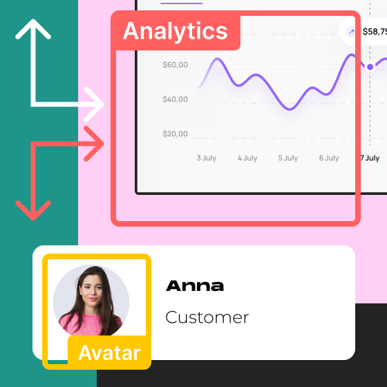 Anotações de marketing - kit de interface do usuário