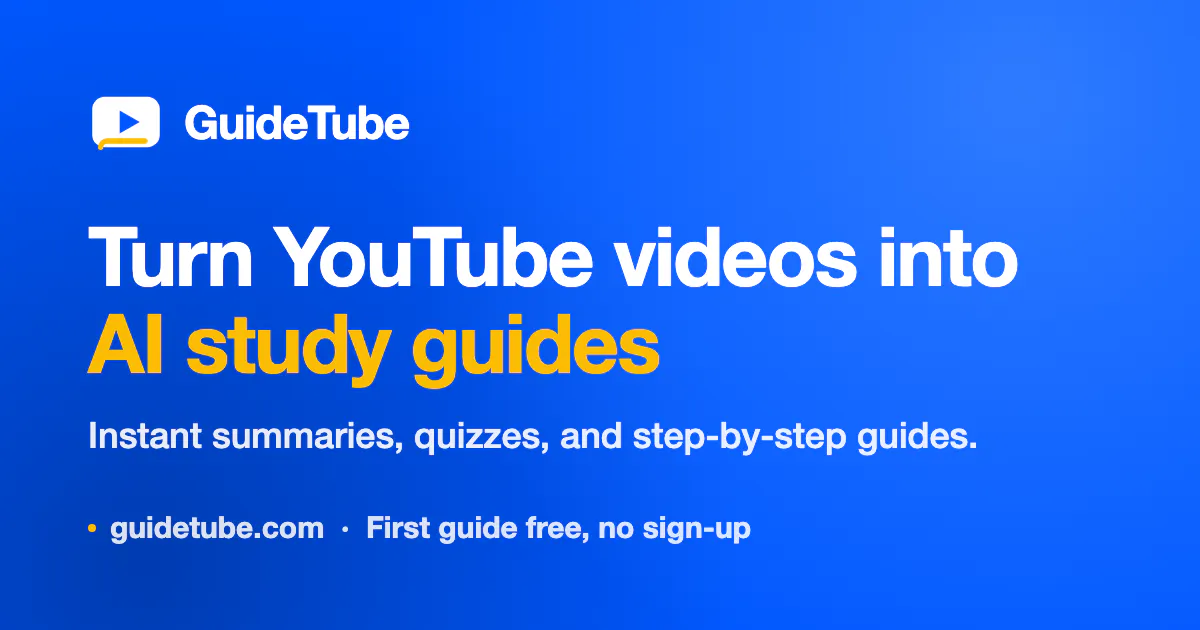GuideTube gallery image