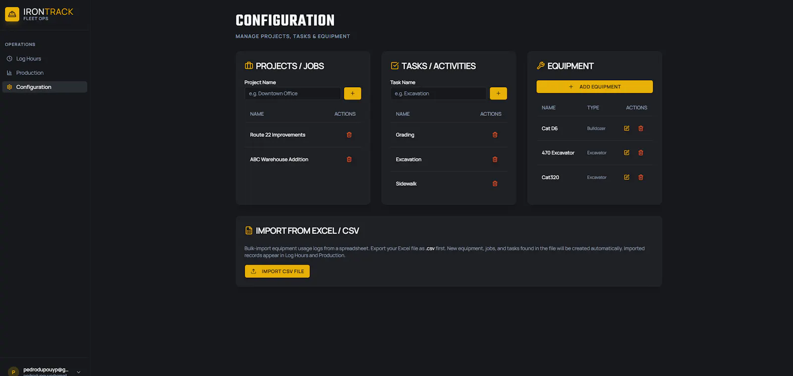 IronTrack screenshot 3