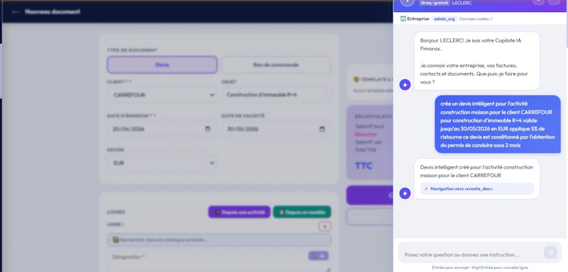 Fimorax— AI Invoicing Copilot screenshot 6