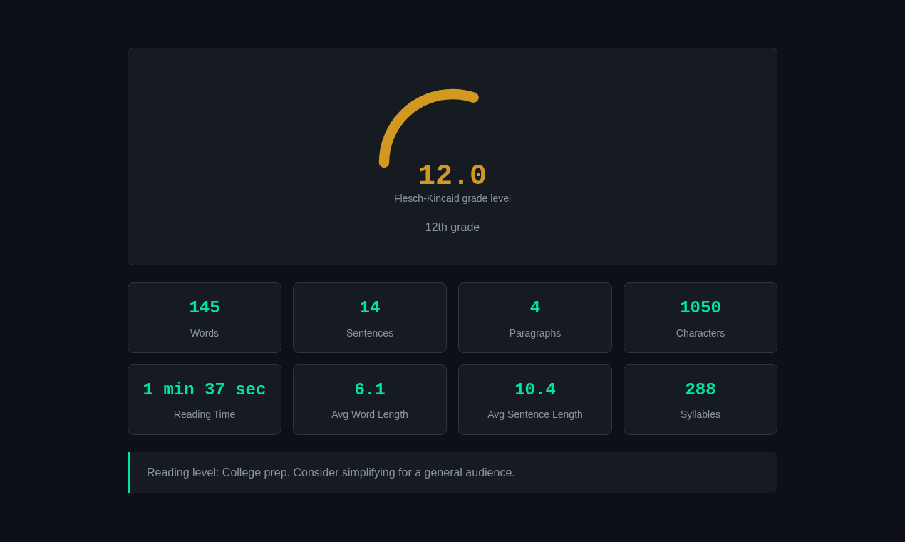 ProseScore - Screenshot 2 showing product features and functionality