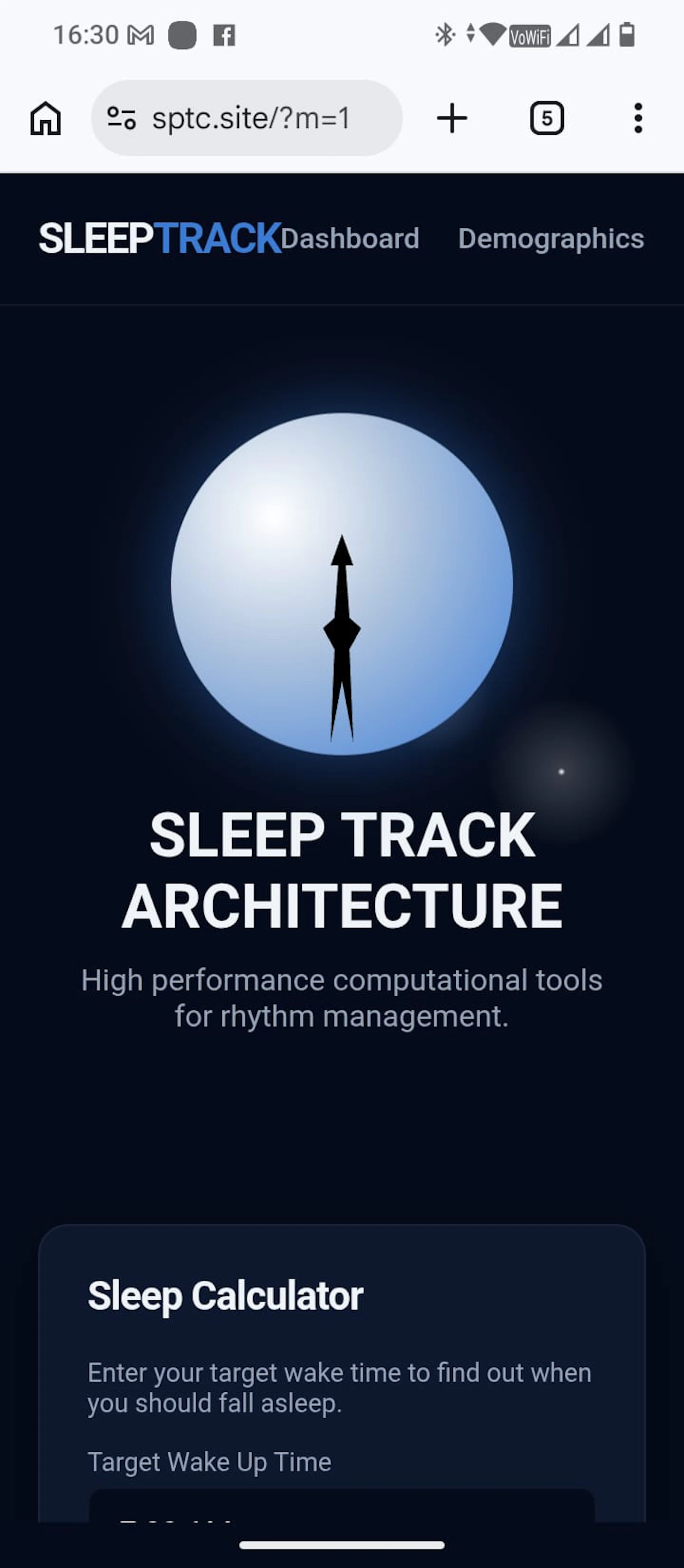 Sleepy time screenshot 1
