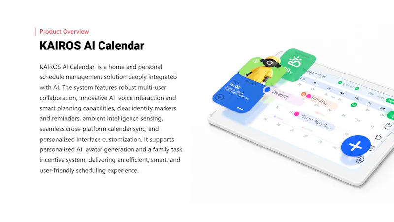 KAIROS AI Calendar screenshot 3