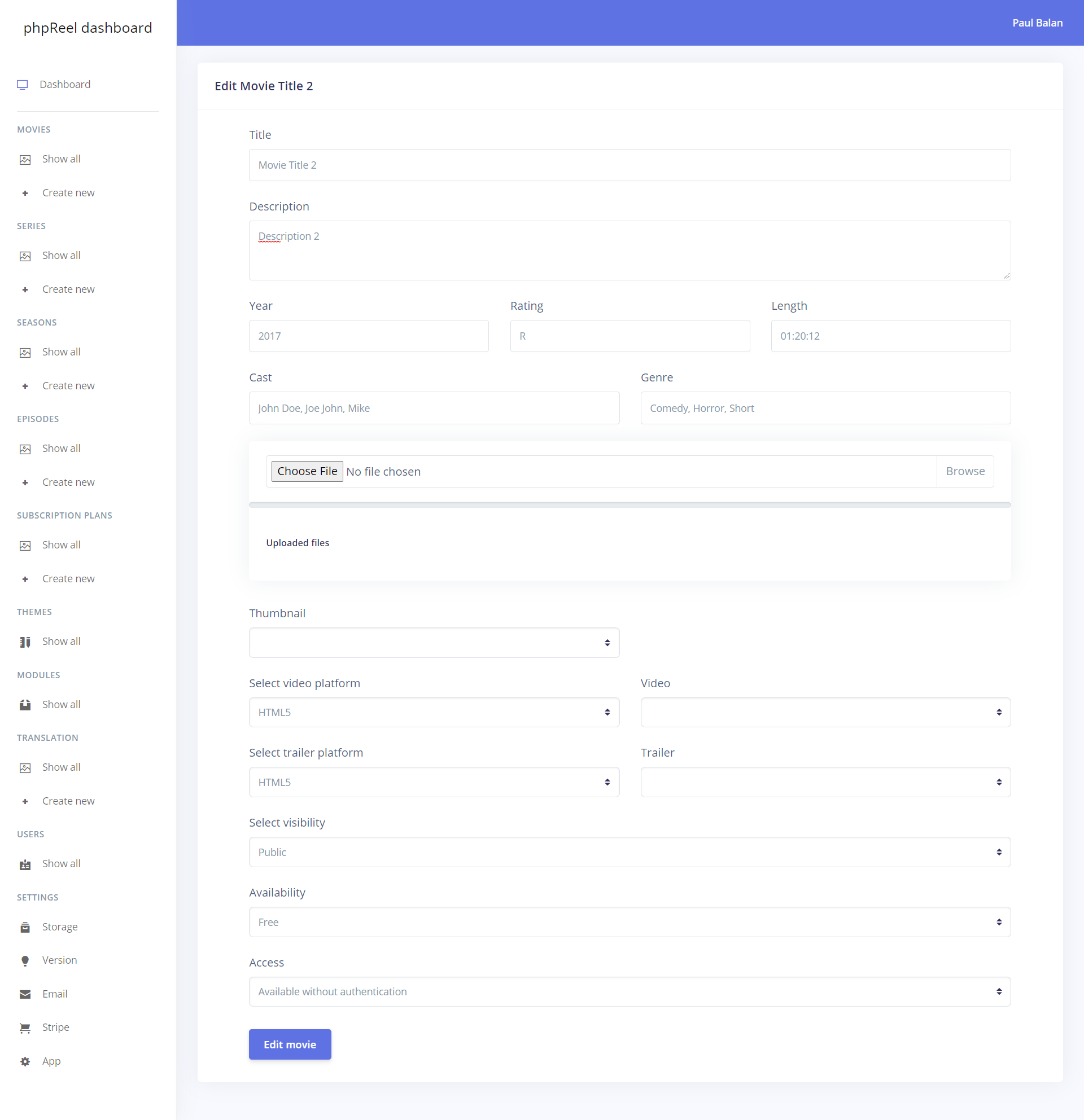 phpReel gallery image
