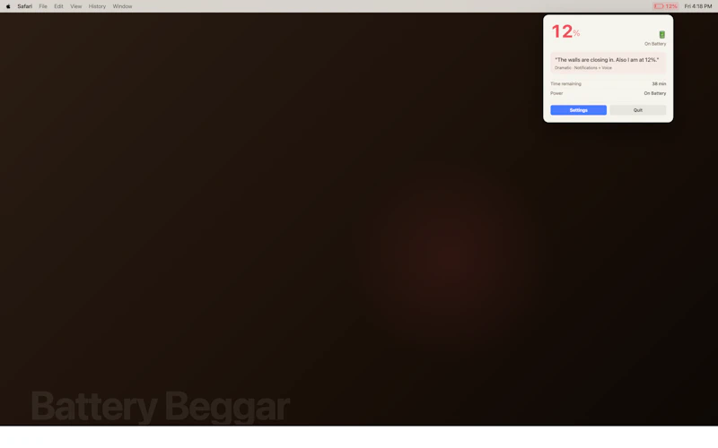 Battery Beggar screenshot 3