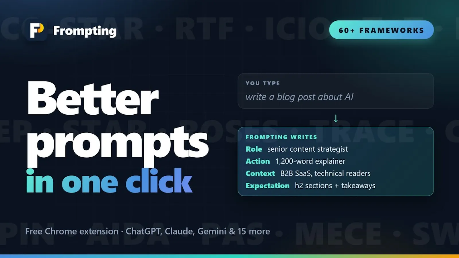 Frompting.com - Don't Write Prompts screenshot 1 (video preview)