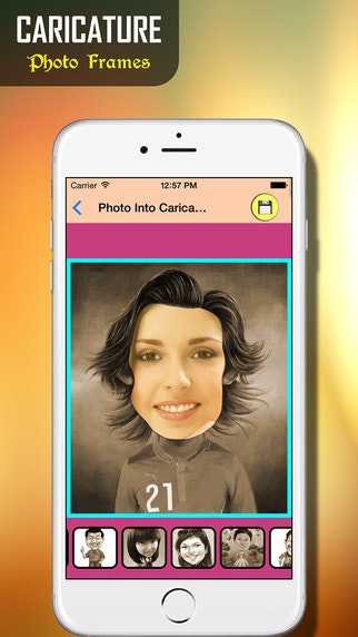 Face Caricature - Cartoon Maker | iOS gallery image