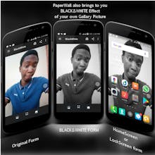 PaperWall :Blurred and Black&White wallpaper gallery image