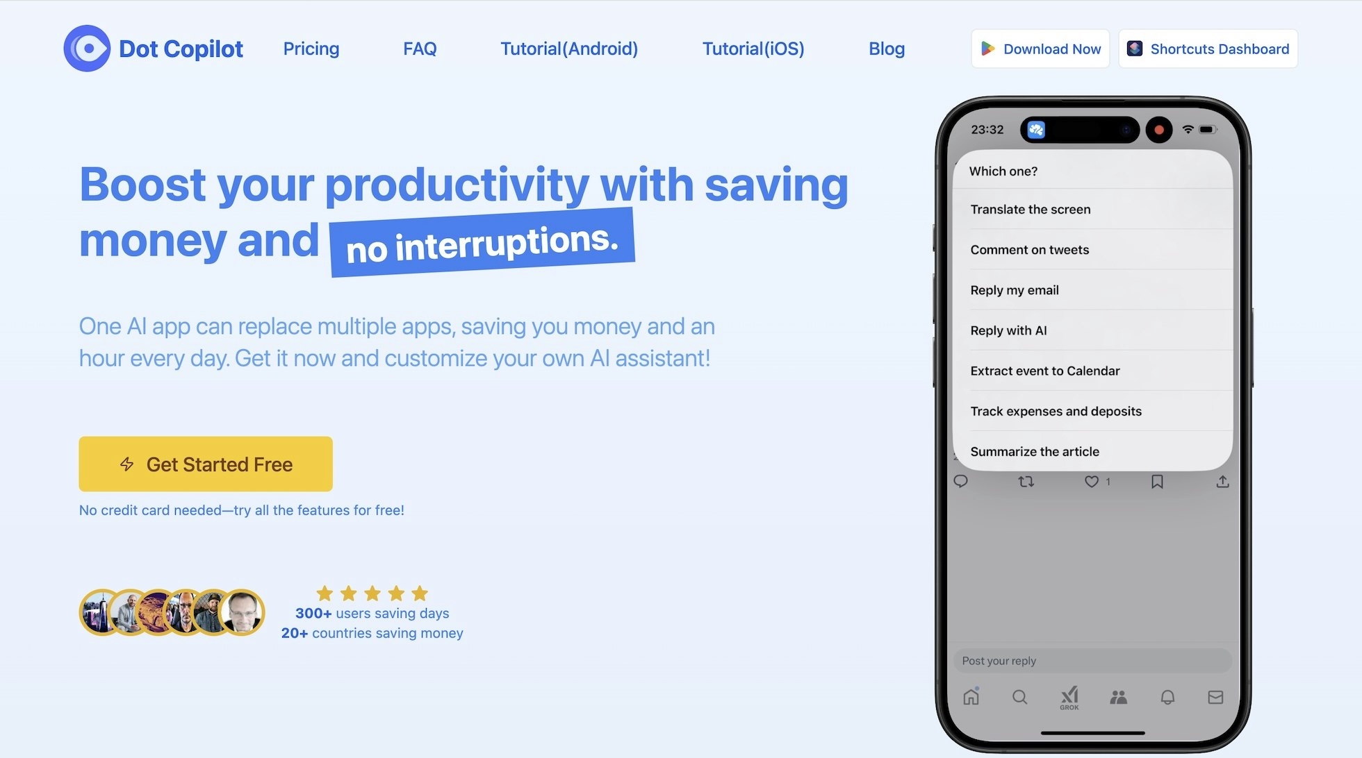 startuptile Dot Copilot-Streamline your life without interrupting your workflow