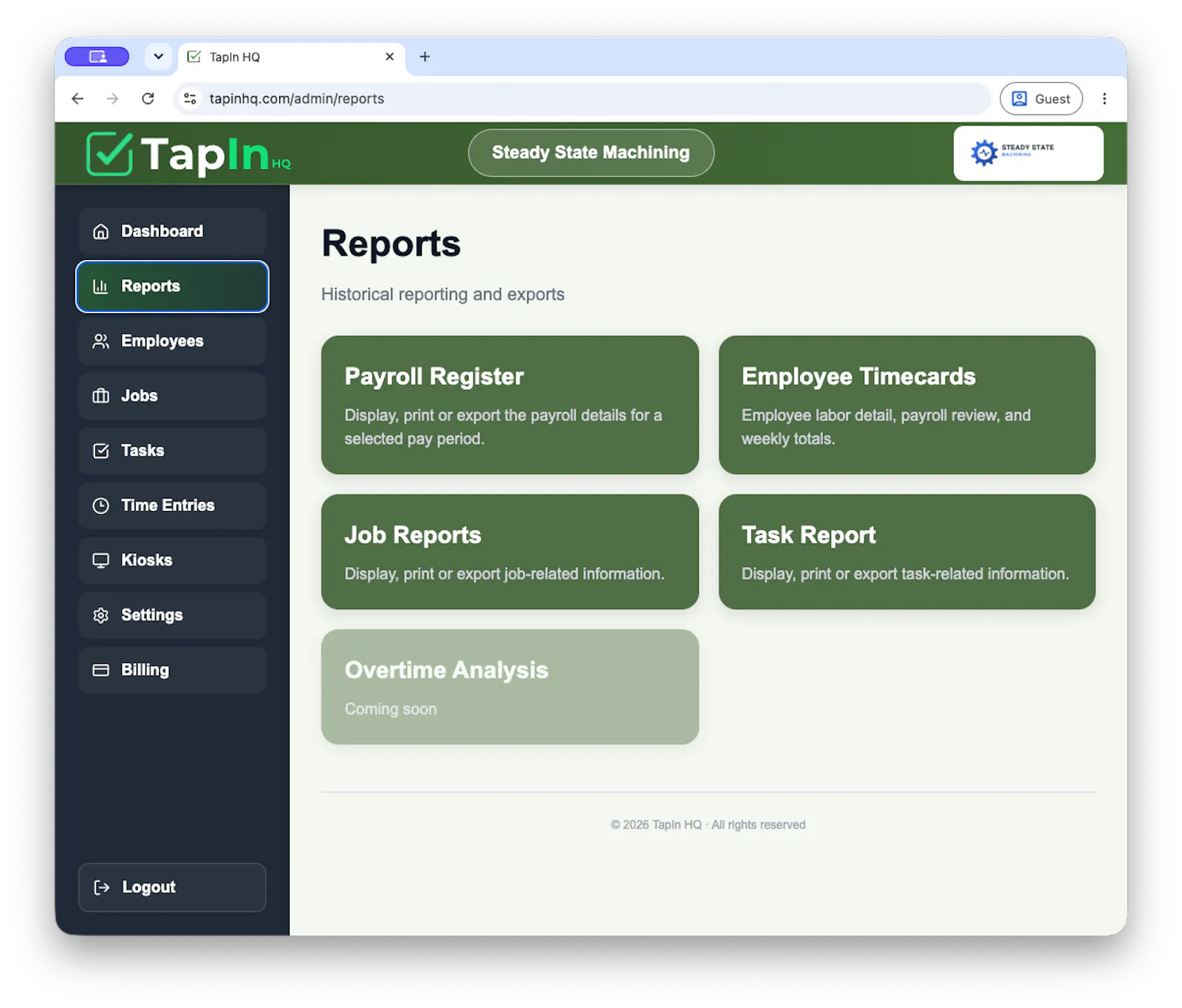 TapIn HQ screenshot 3