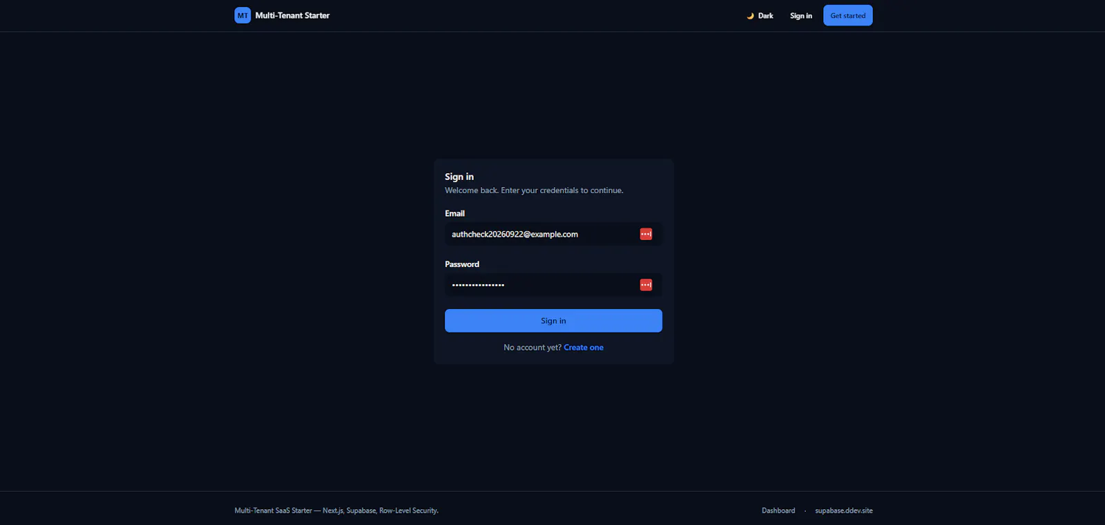  Supabase Multi-Tenant SaaS Next.js  screenshot 3