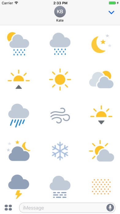 Weather Stickers gallery image