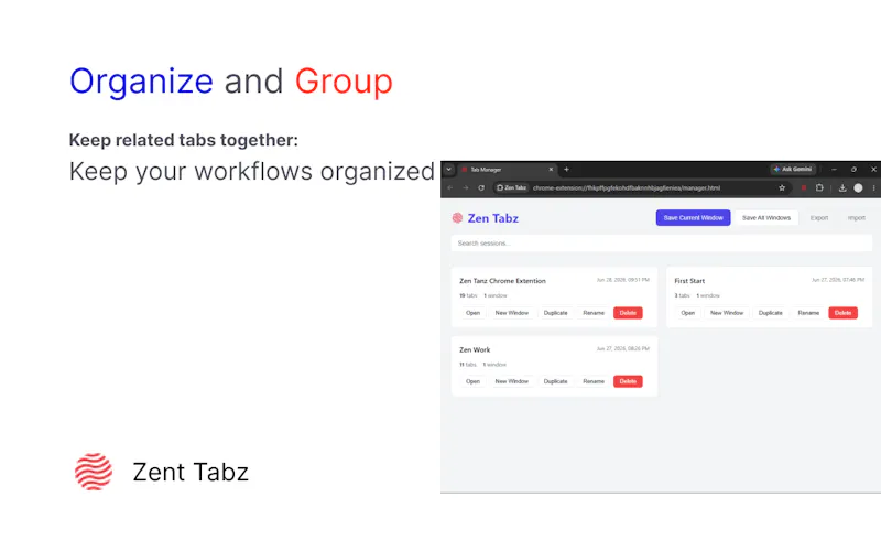 Zen Tabz screenshot 3