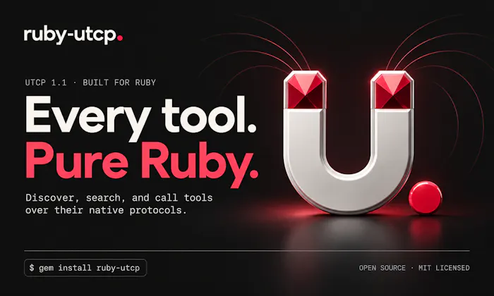 Ruby UTCP产品图