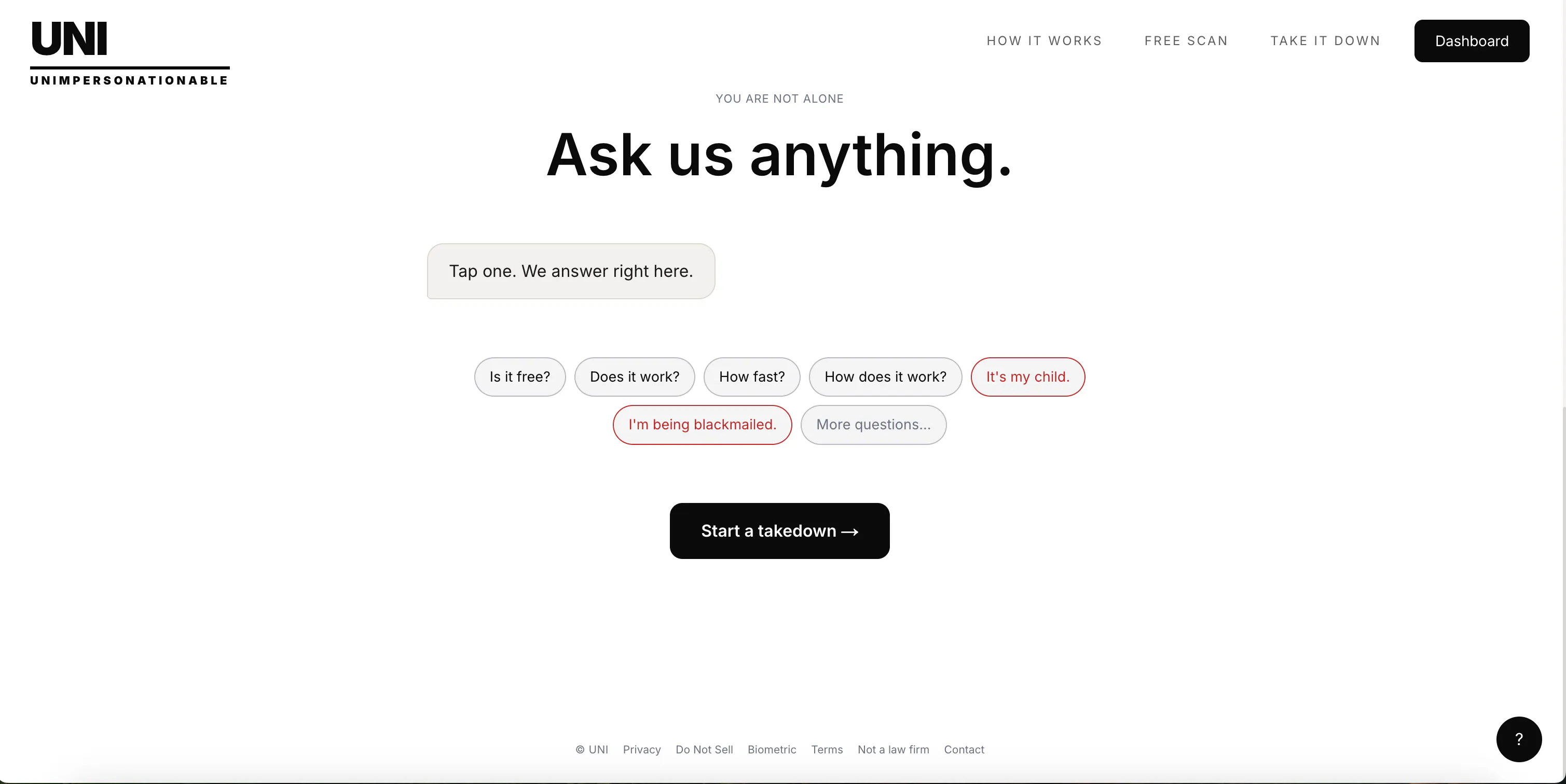 Unimpersonationable gallery image