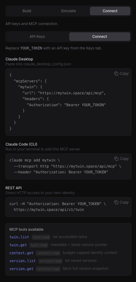 My Twin Space gallery image